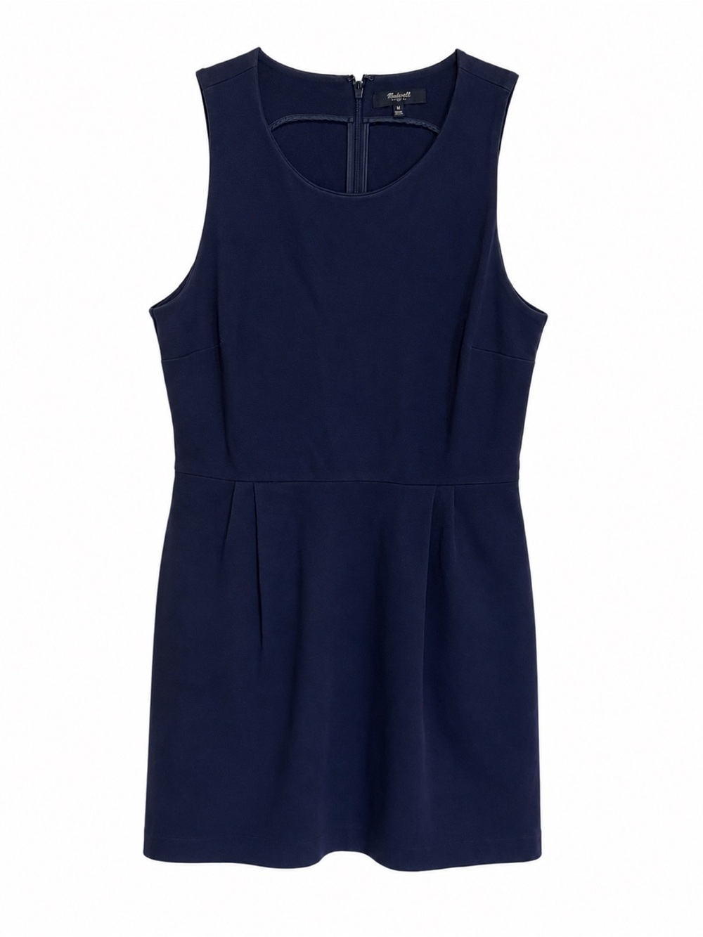 Madewell Navy Blue Sleeveless Fit & Flare Dress Women’s Size Medium